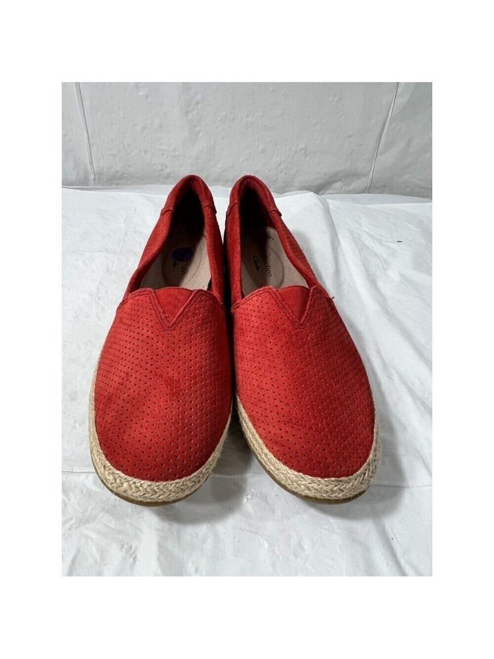 Collection by Clarks Danelly Sky Loafers, Women's Size  8 M, Red new $85
